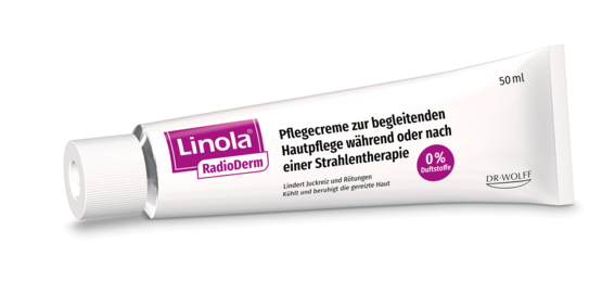 Linola RadioDerm Pflegecreme für die Bedürfnisse bestrahlter und strapazierter Haut Linola RadioDerm Pflegecreme für die Bedürfnisse bestrahlter und strapazierter Haut