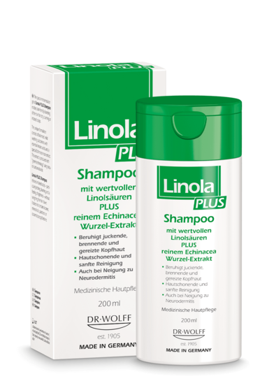 Linola PLUS Shampoo bei juckender & trockener Kopfhaut